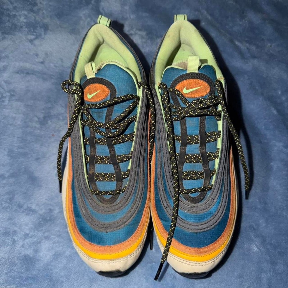 Nike Air Max 97 multicoloured trainers. Men Size US 8